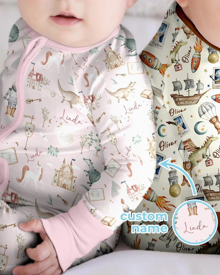 Adventure Dreams Custom Name Bamboo Convertible Zippy