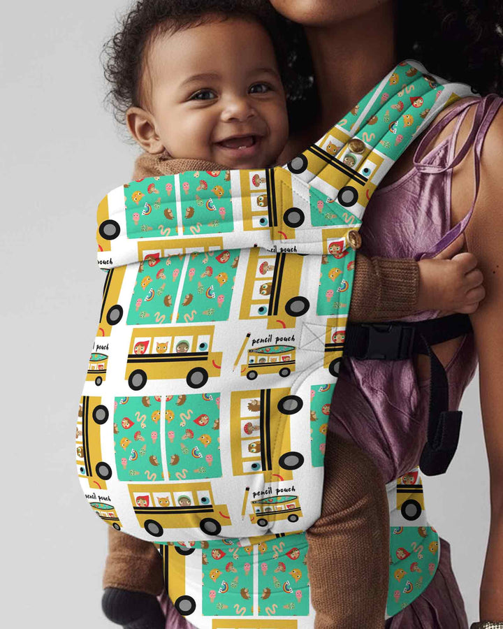 School Bus Adventures Baby Carrier