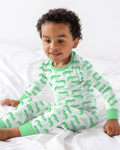 Later Gator Bamboo Two Piece Long Sleeve Pajama Set