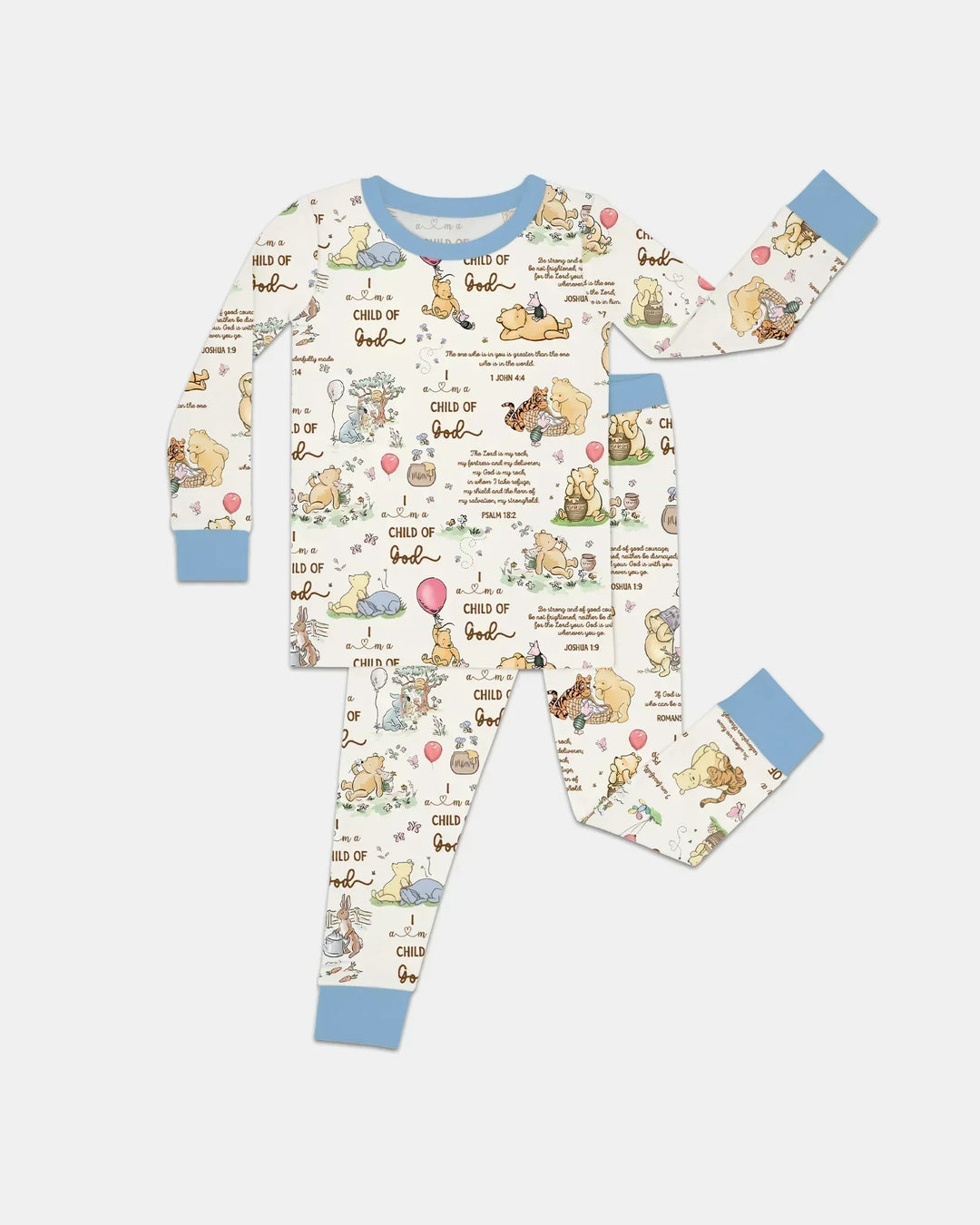 Child of God Whimsy Woodland Bamboo Two Piece Long Sleeve Pajama Set