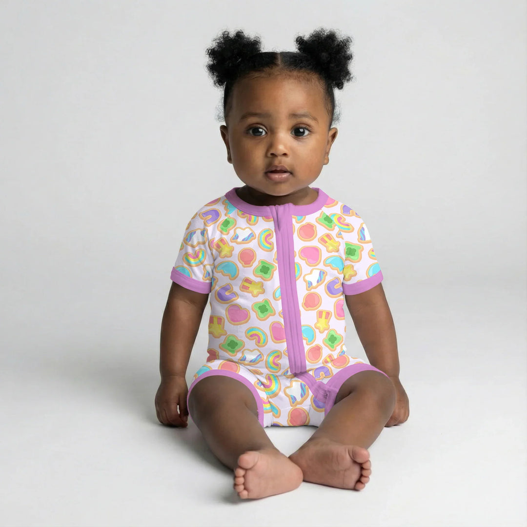 Lucky Marshmallow Cookies Bamboo Shorty Zippy