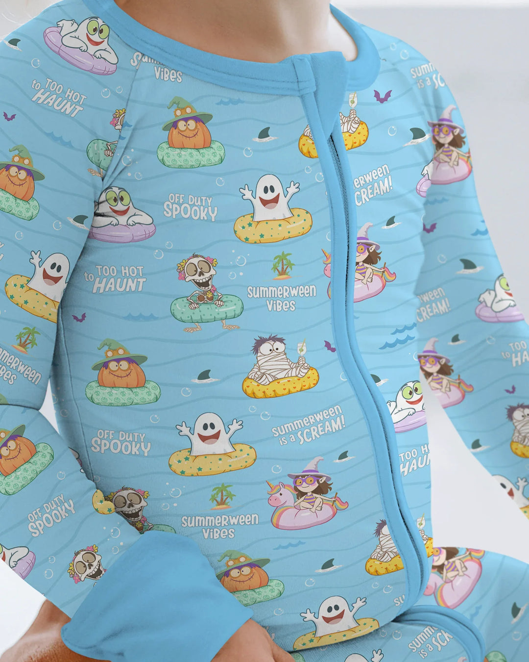 Summerween Cartoon Bamboo Convertible Zippy