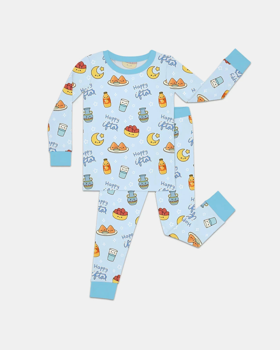 Iftar Party Bamboo Two Piece Long Sleeve Pajama Set
