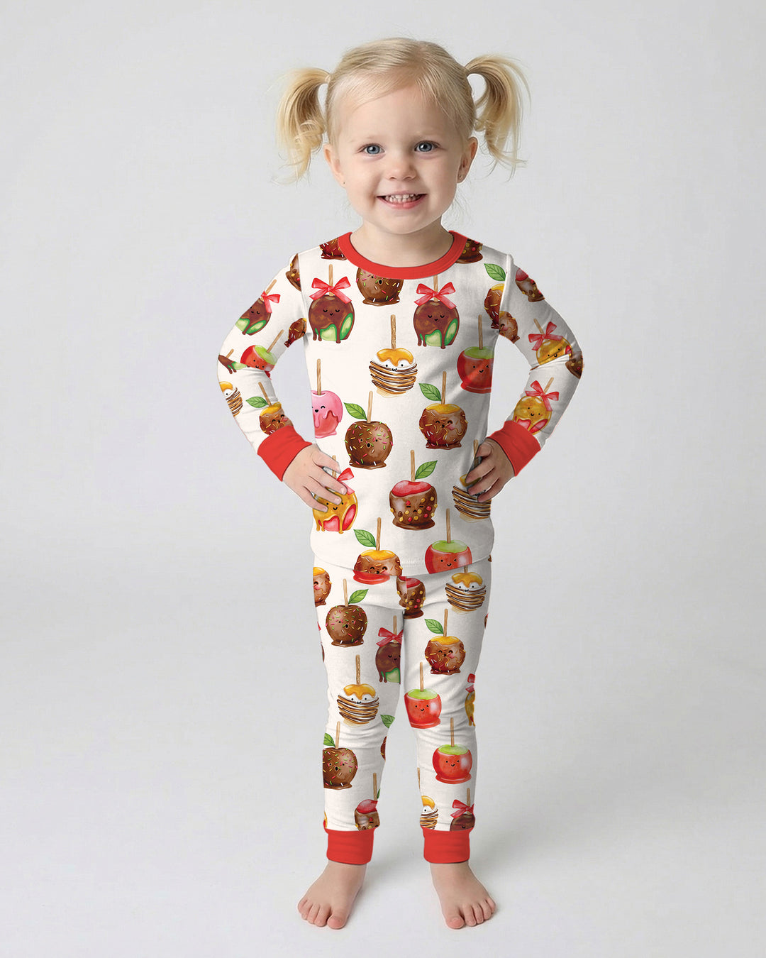 Template Bamboo Two Piece Long Sleeve Pyjamas Set