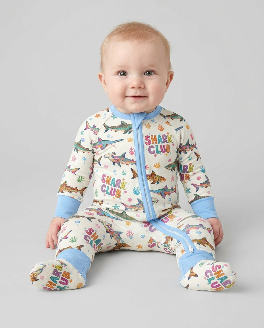 Shark Club Bamboo Convertible Zippy