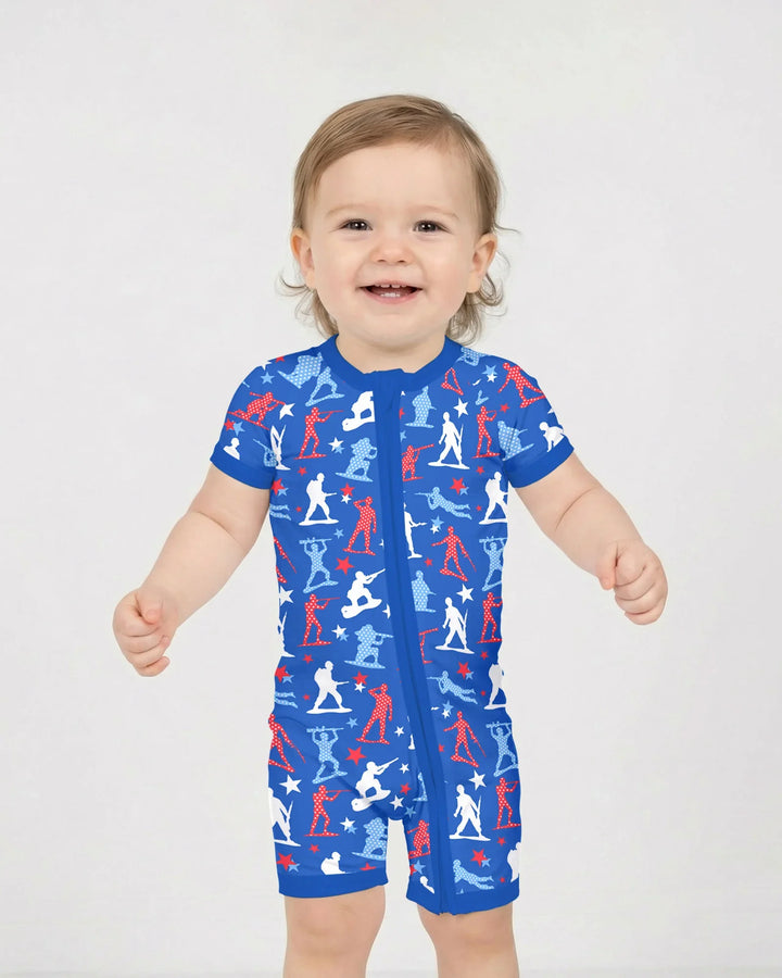 Army Toys 4th of July Bamboo Shorty Zippy