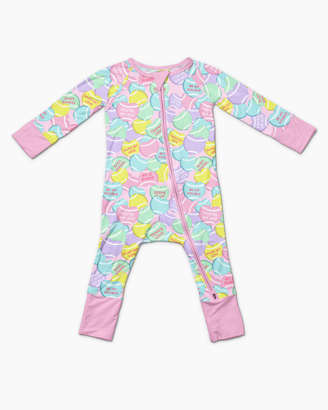 Tennis Candy Family Matching Bamboo Convertible Zippy
