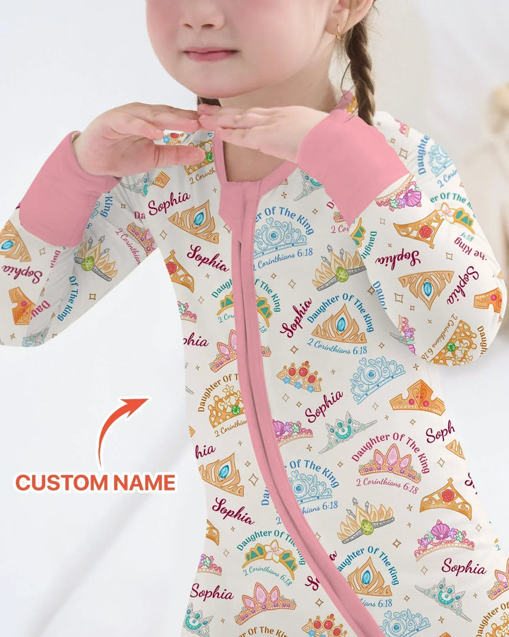 Daughter Of The King Custom Name Bamboo Convertible Zippy