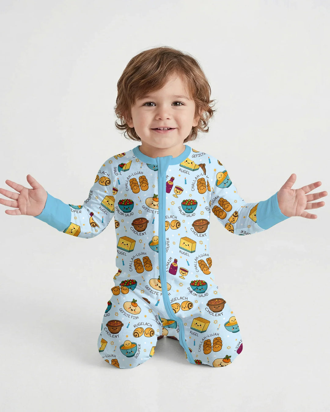 Shabbat Shalom Bamboo Convertible Zippy