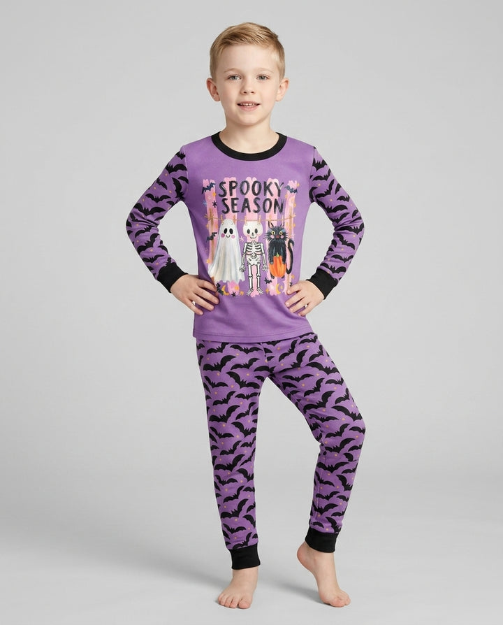 Template Bamboo Two Piece Long Sleeve Pyjamas Set