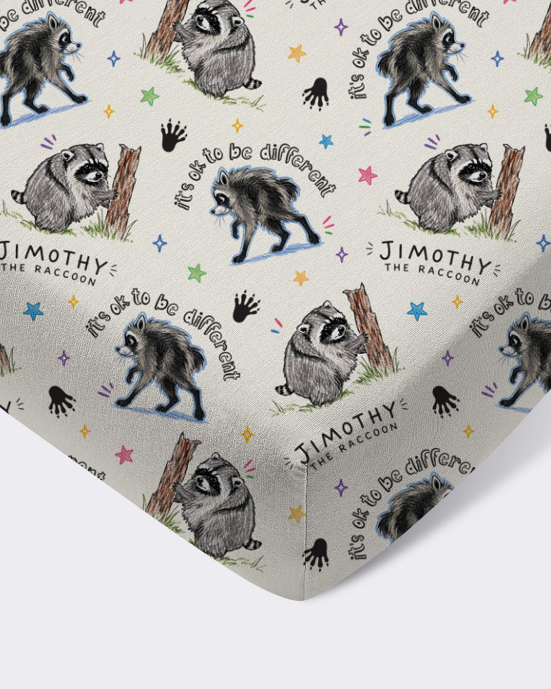 It's Okay to be Jimothy Bamboo Fitted Crib Sheet