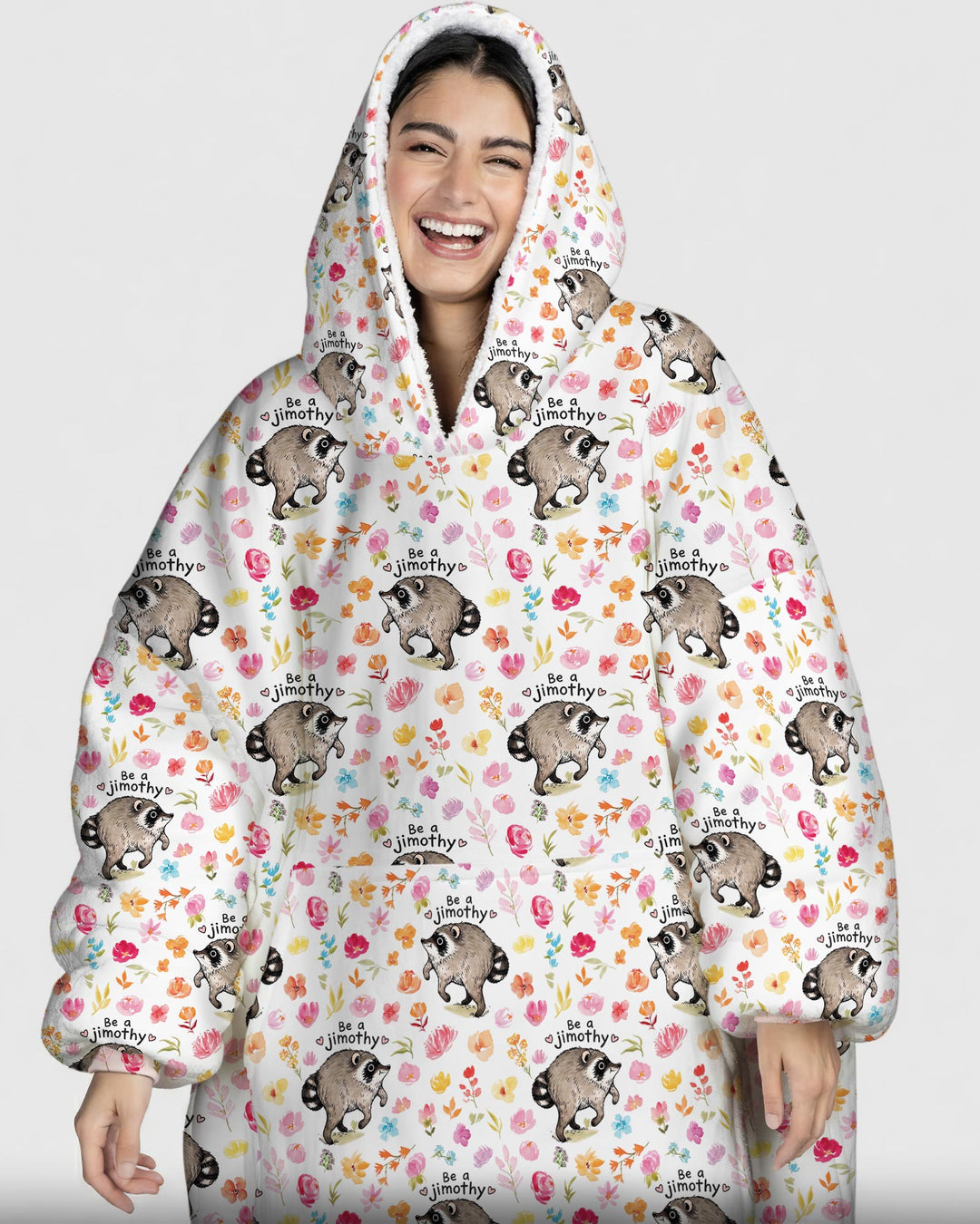 Be A Jimothy Family Matching Bamboo Blanket Hoodie