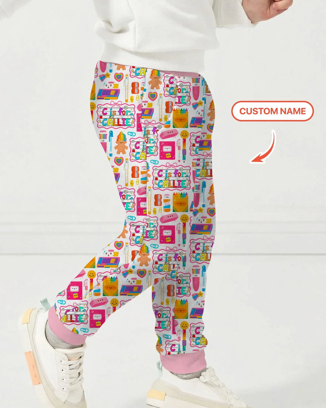 Custom Name Classroom Cuties Bamboo Jogger