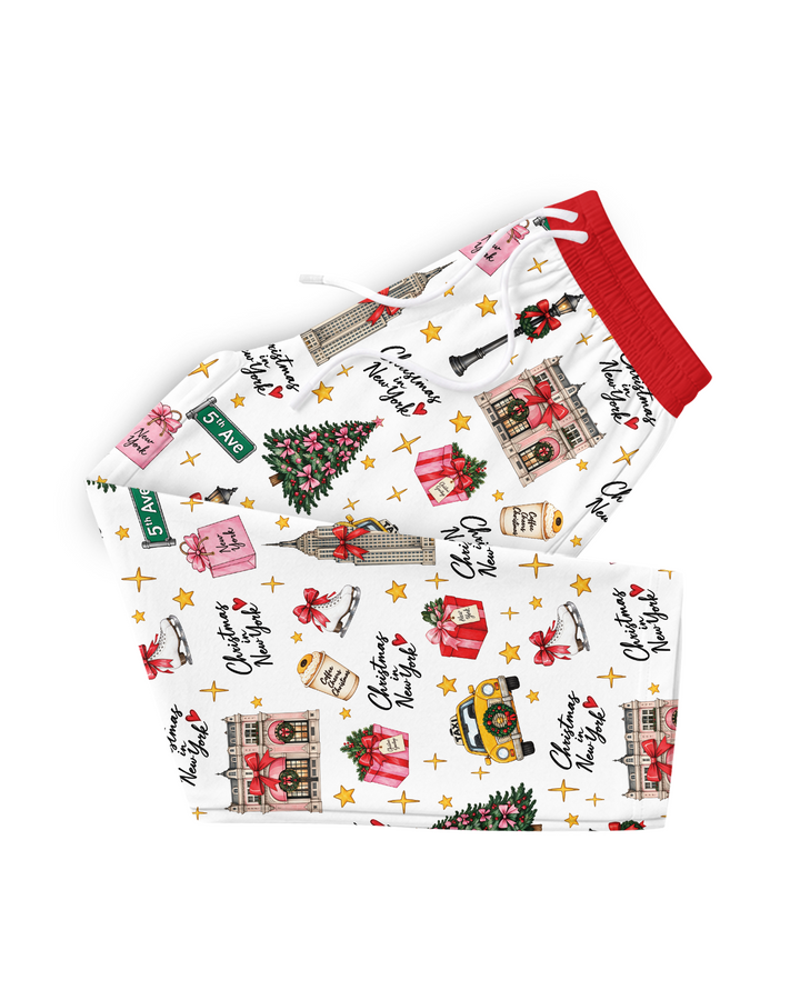 Christmas In NYC Bamboo Men's Pajama Set