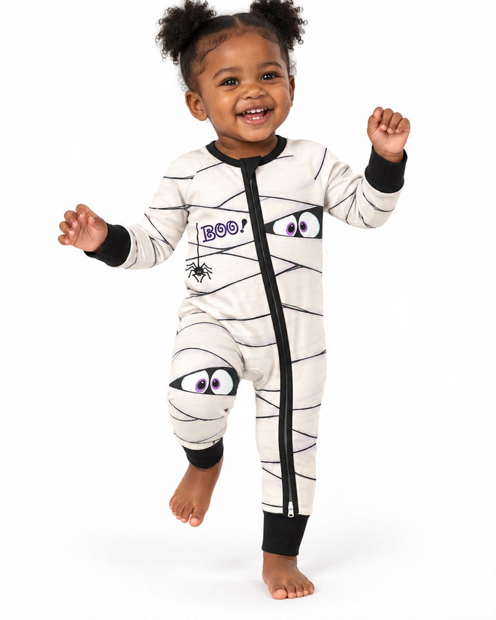 Little Mummy Halloween Bamboo Convertible Zippy