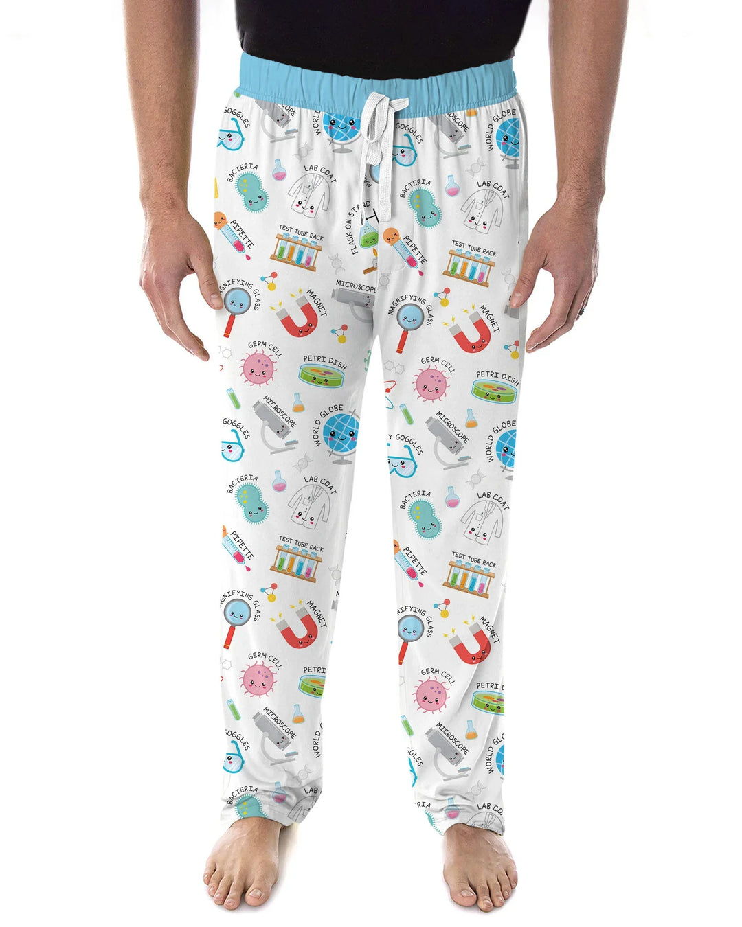 Science Fun Family Matching Bamboo Men's Pajama Set