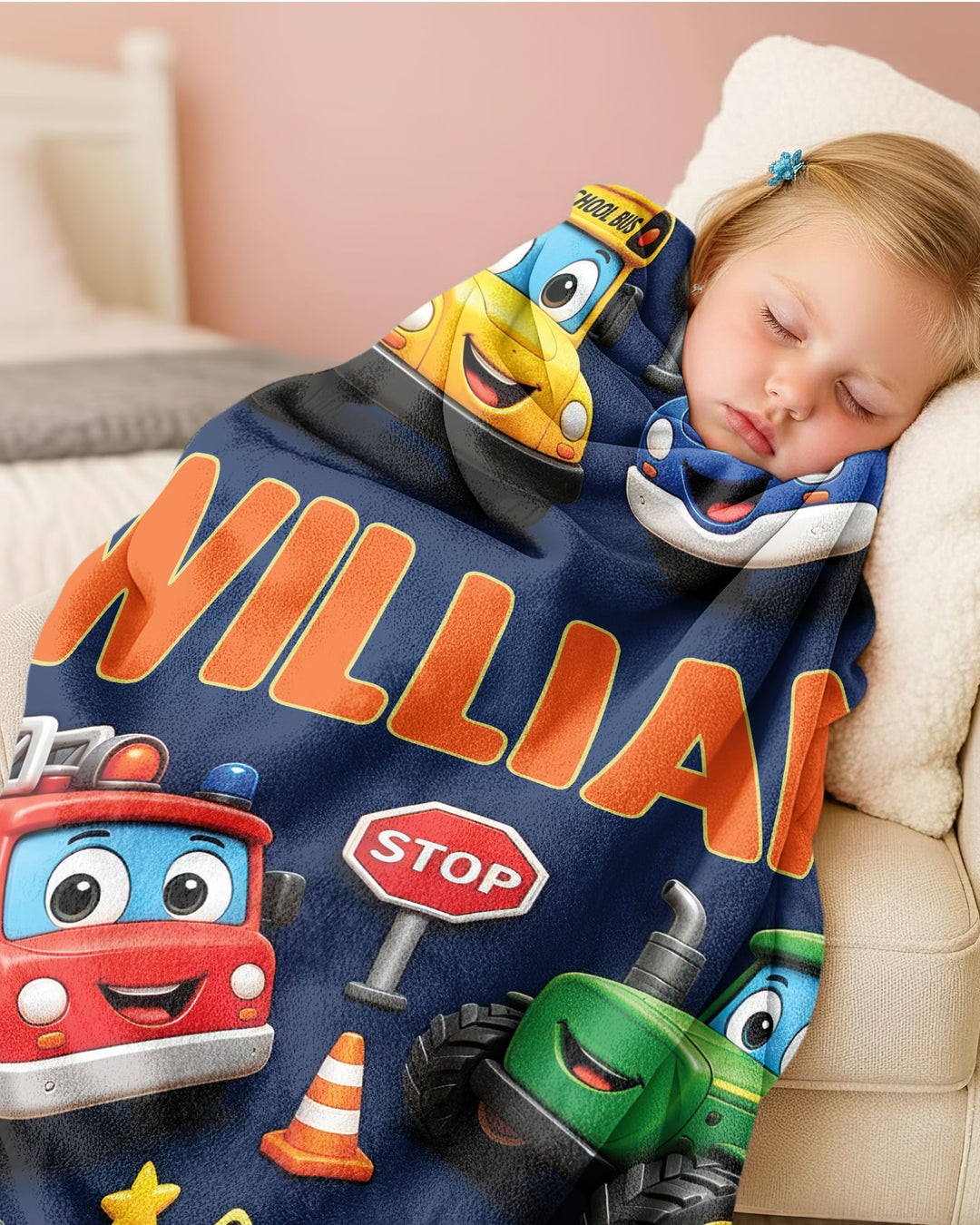 Woodland Animals Bamboo Blanket