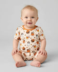Template Bamboo Two Piece Short Sleeve Shorts Pyjamas Set