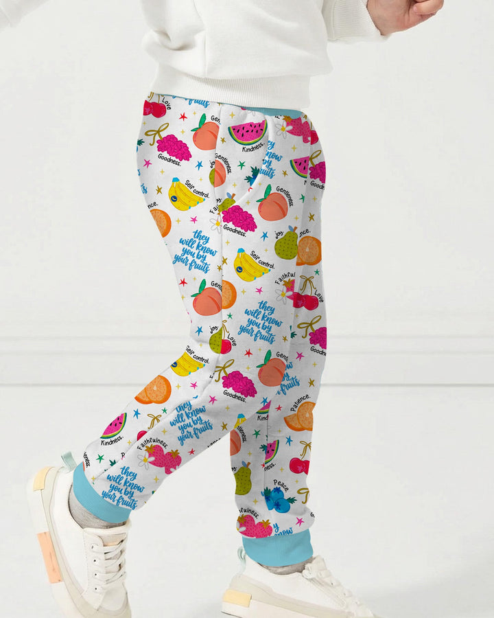 They Will Know You By Your Fruits Bamboo Jogger