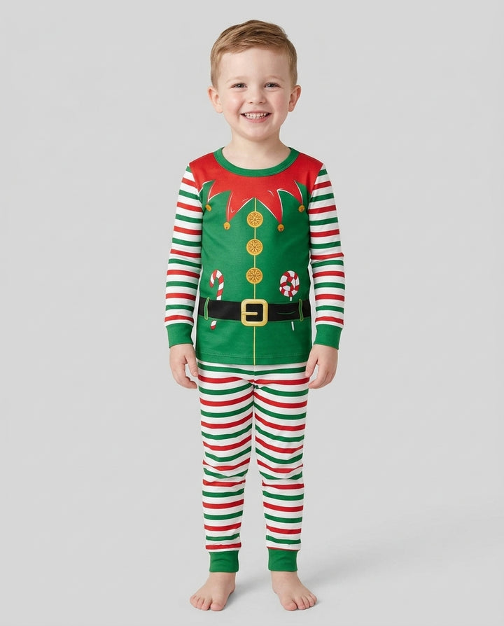 Cutest Little Elf Bamboo Two Piece Long Sleeve Pajama Set
