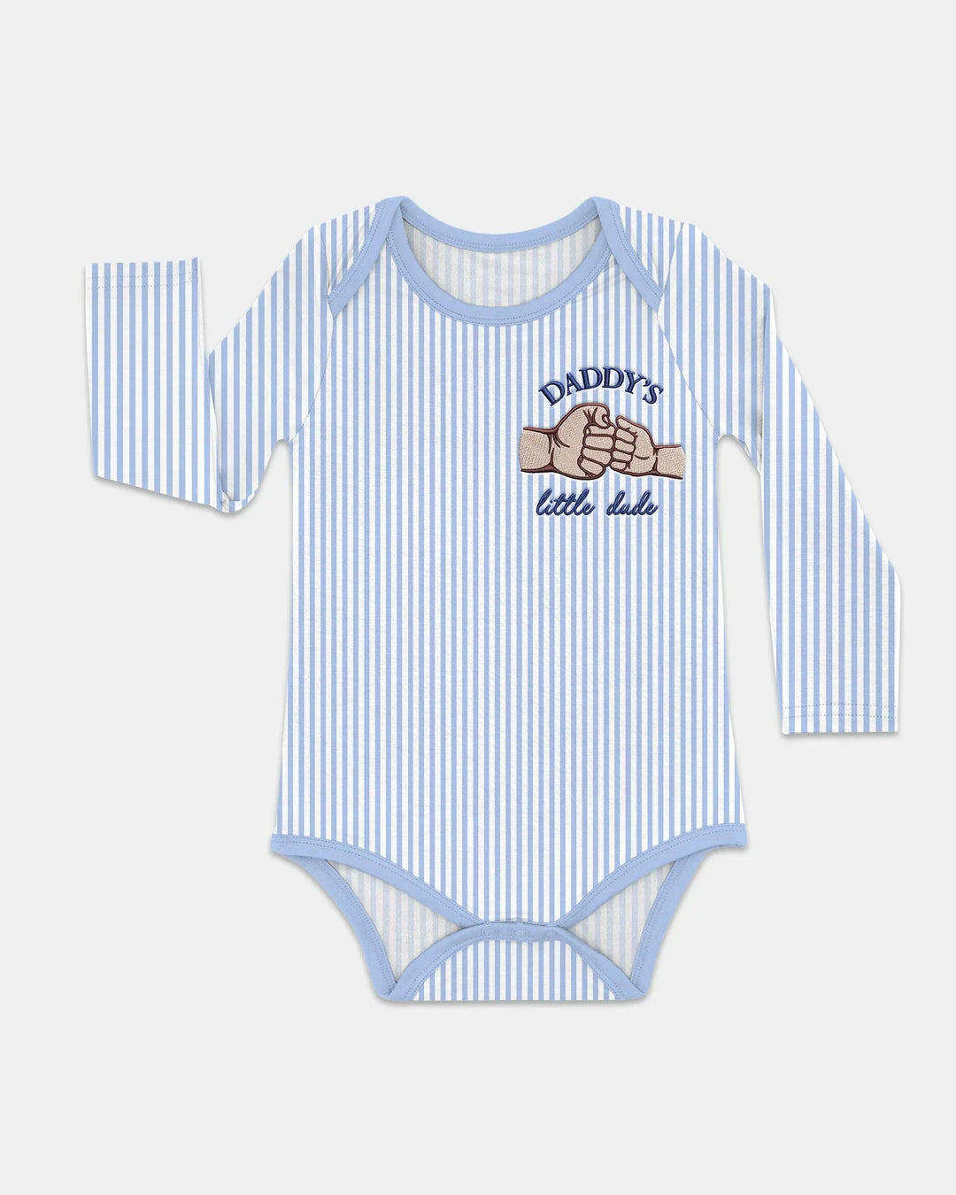 Embroidered Daddy's Little Bamboo Bodysuit