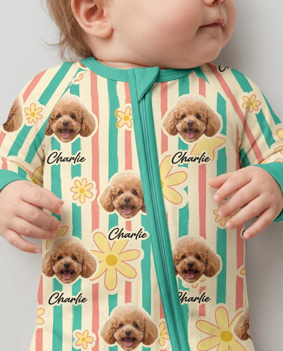 Funny Pet Pattern Bamboo Convertible Zippy
