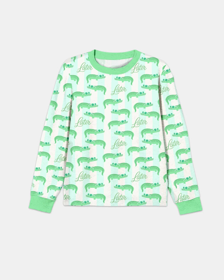 Later Gator Men's Pajama Set