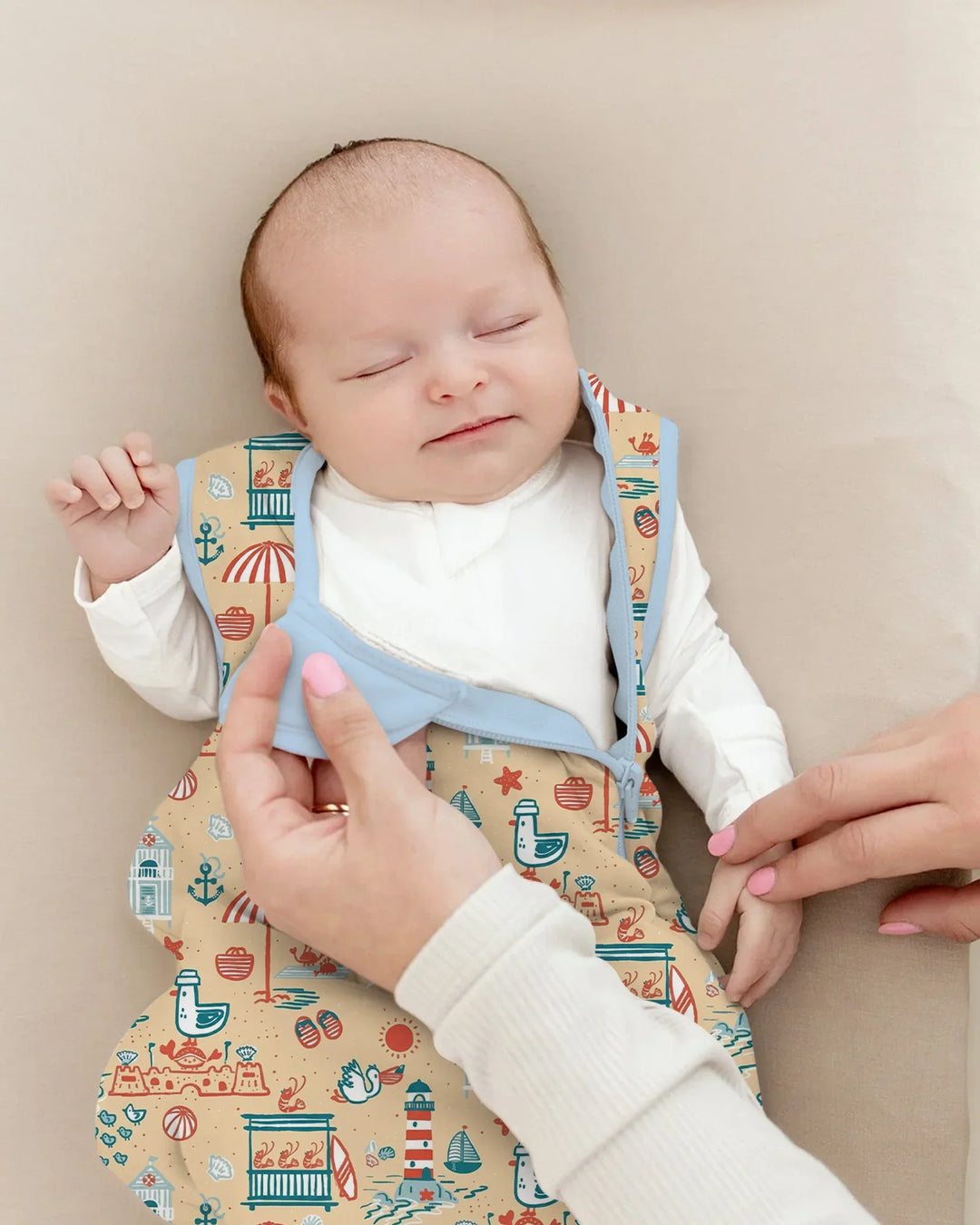 Seaside Storybook Days Bamboo Sleep Bag