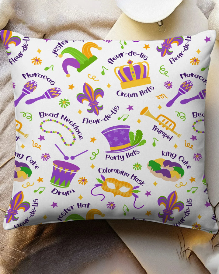 Mardi Gras Family Matching Bamboo Pillow Case