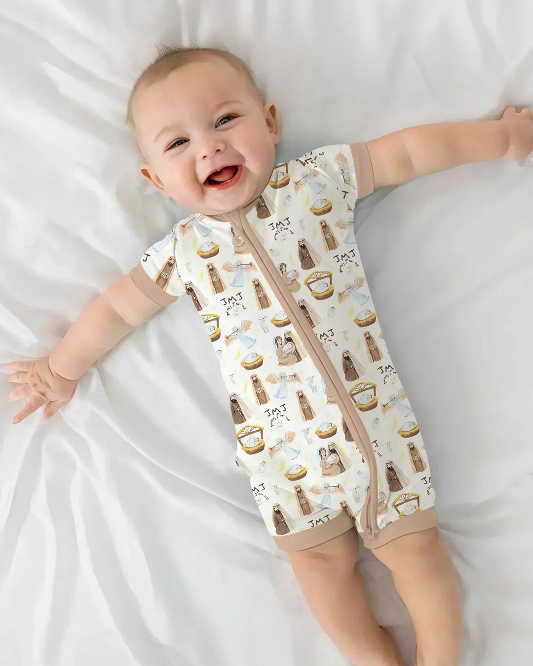 Holy Family Bamboo Shorty Zippy