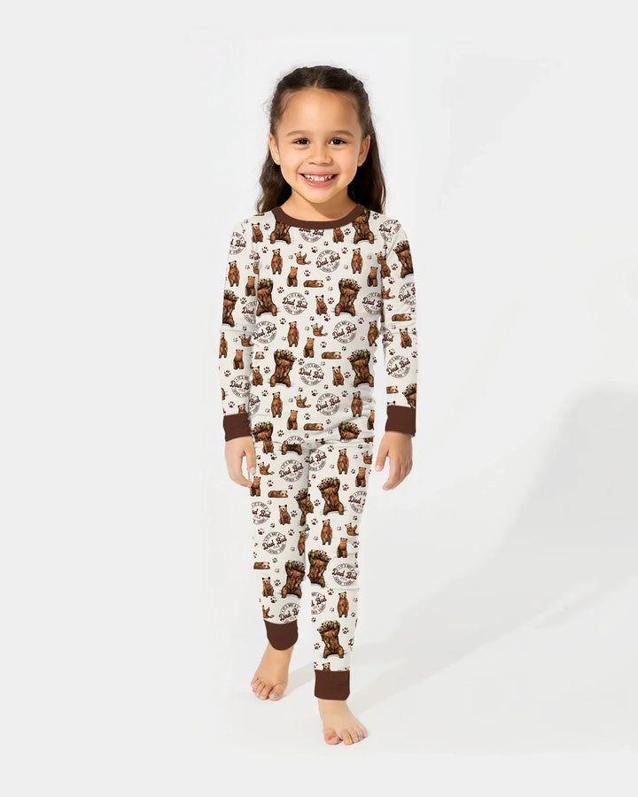Daddy Bear It's Not A Dad Bod Bamboo Two Piece Long Sleeve Pajama Set