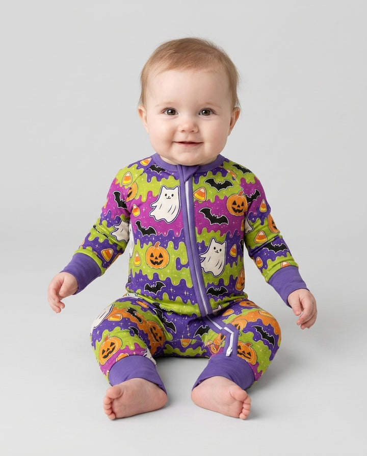 Spooky Slime Cuties Bamboo Convertible Zippy