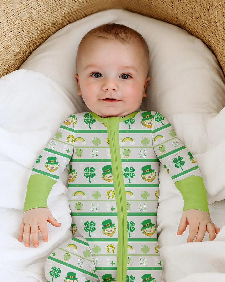 Happy Saint Patrick's Day Bamboo Convertible Zippy