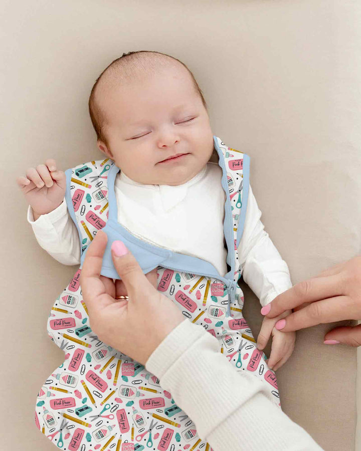 Pink Power School Supplies Bamboo Sleep Bag