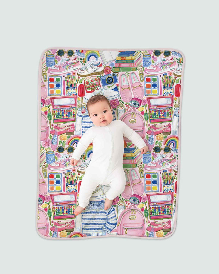 Sweet School Adventure Bamboo Blanket