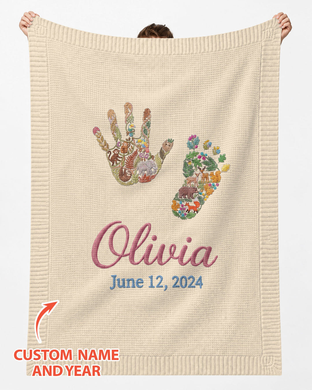 Baby Prints Baby Cotton Blanket