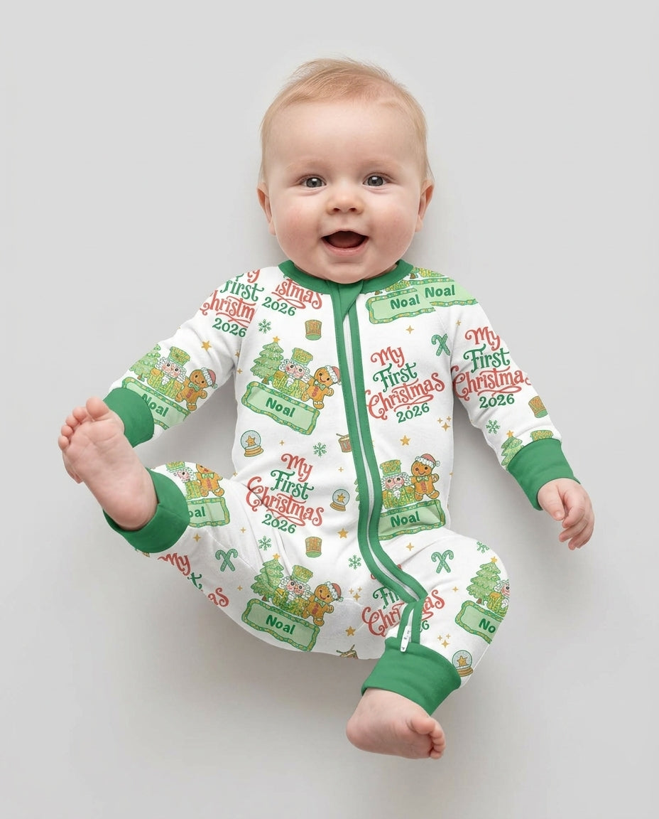 Custom Name Nutcracker Christmas Tale Bamboo Convertible Zippy
