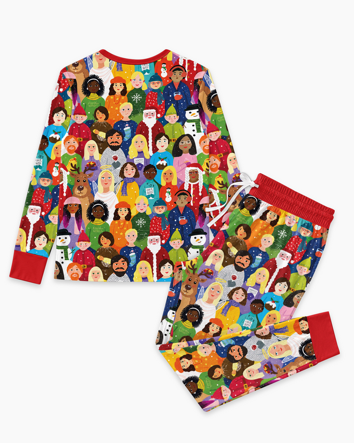 Together for Christmas Bamboo Women Pajama Set
