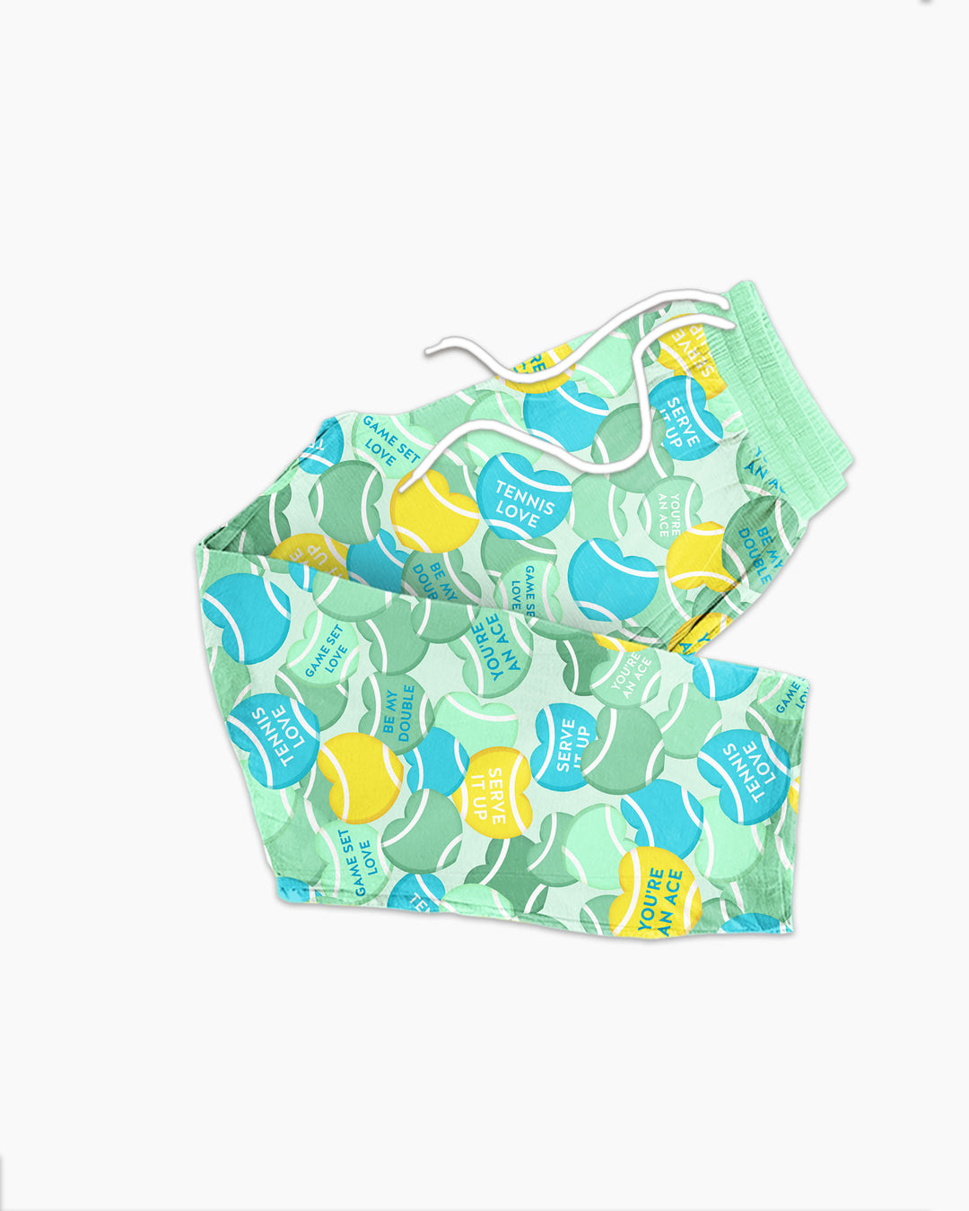 Tennis Candy Family Matching Bamboo Men's Pajama Set
