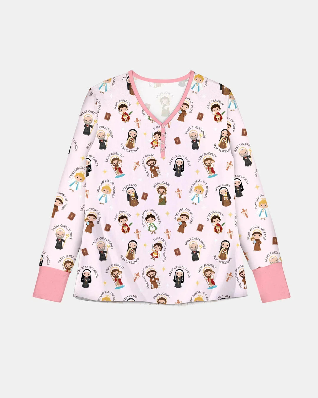 Saints in the Clouds Bamboo Women Pajama Set