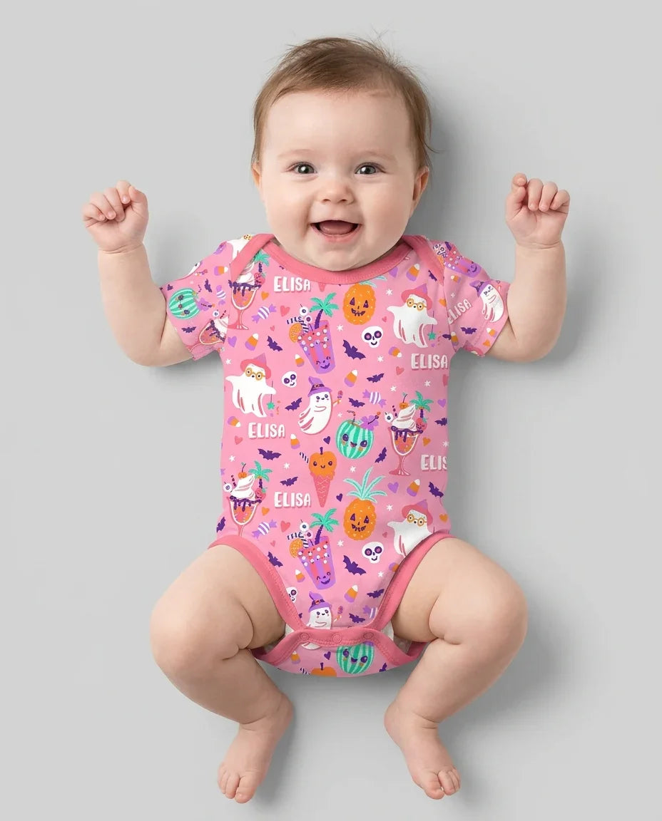Summerween Doodles Bamboo Bodysuit