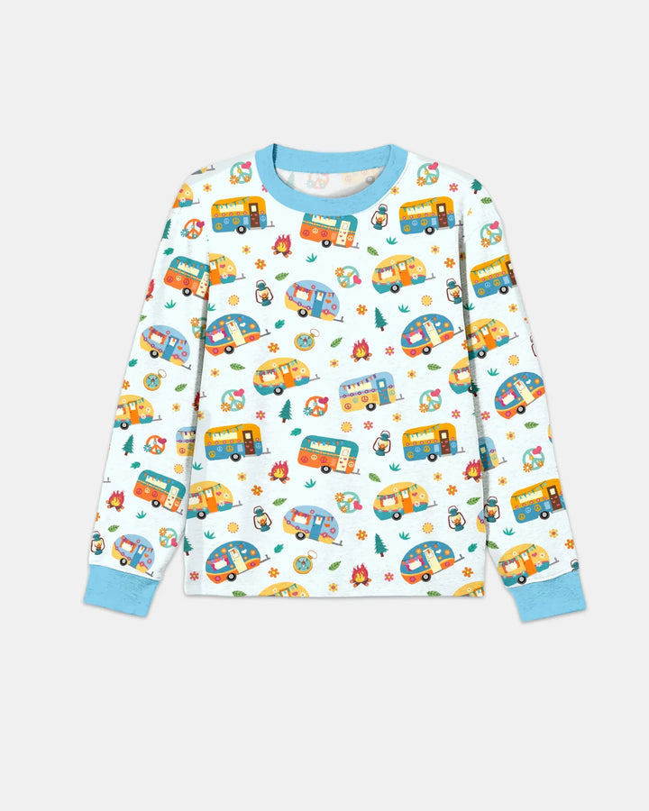 Happy Little Camper Bamboo Men's Pajama Set