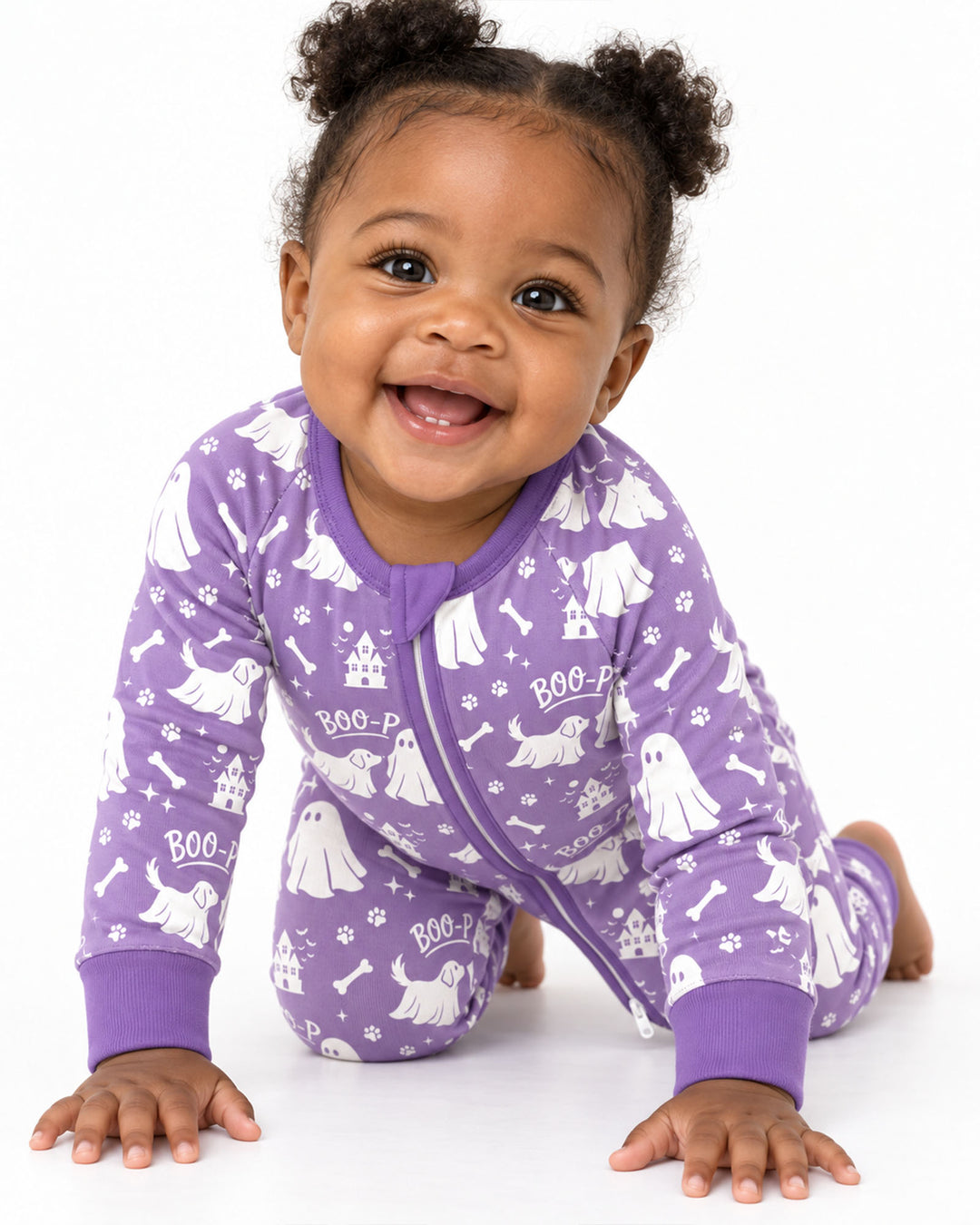 Boo-p Ghost Dog Bamboo Convertible Zippy