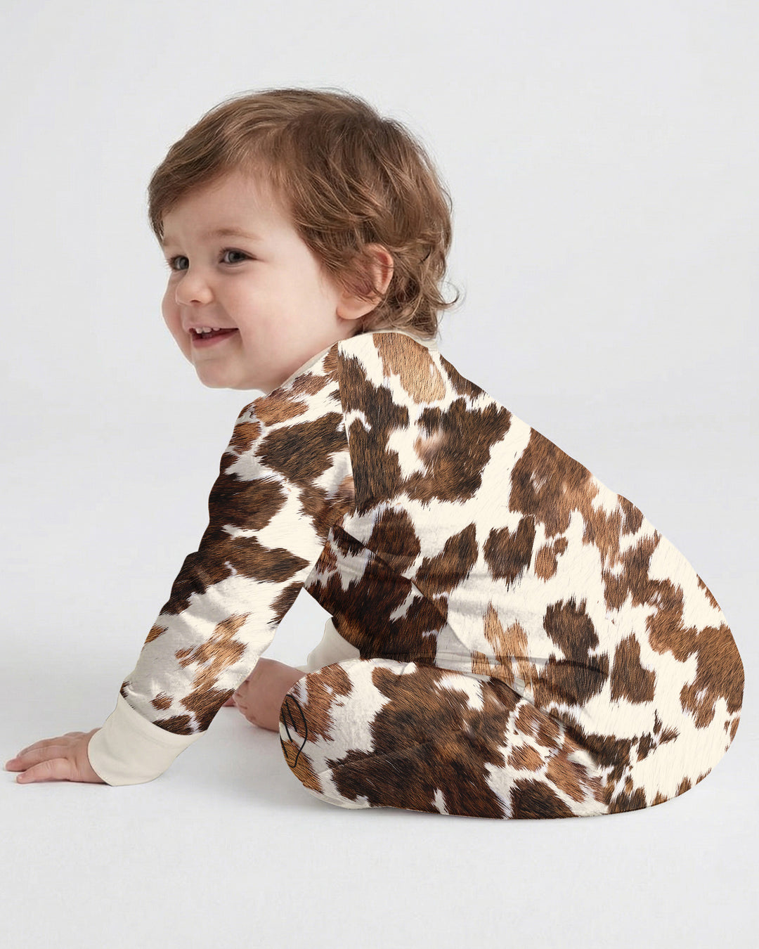 Trendy Cowhide Bamboo Convertible Zippy