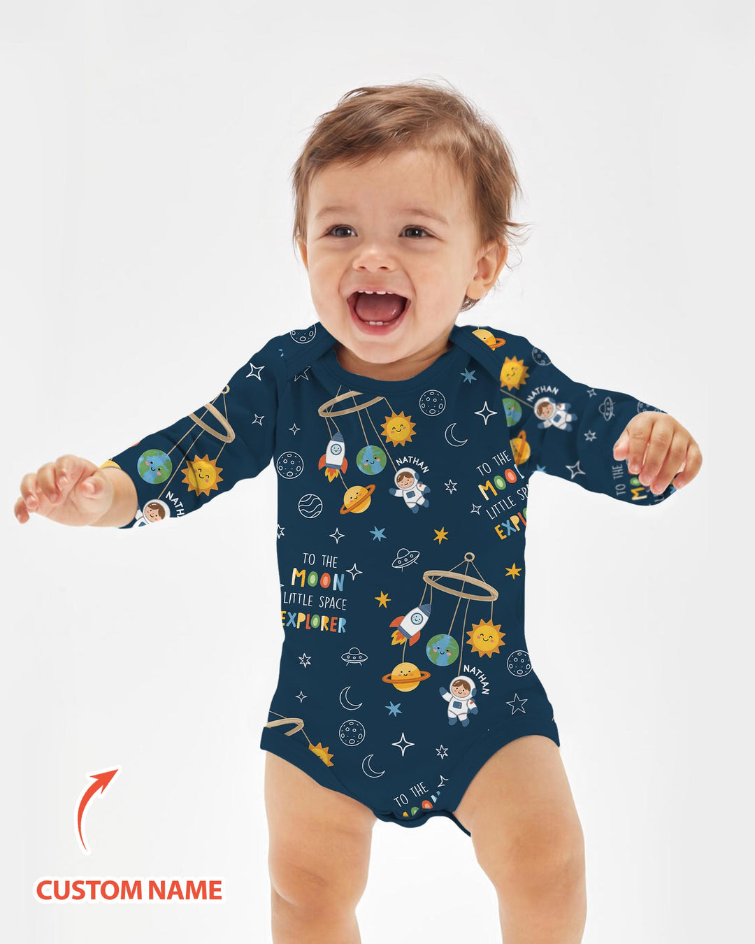 Little Astronaut Big Dream Bamboo Bodysuit