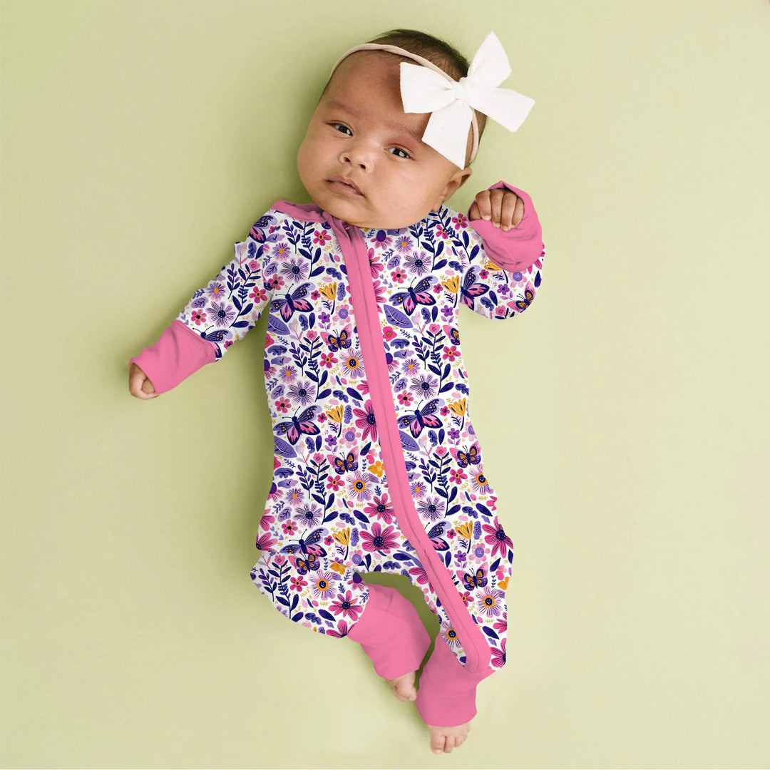 Moody Floral Bamboo Convertible Zippy