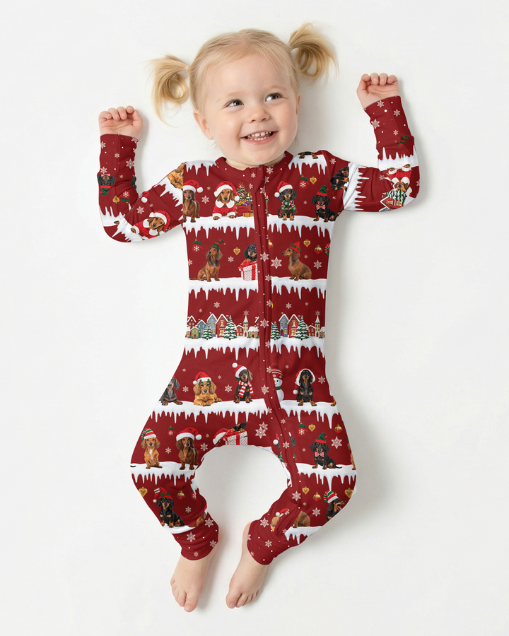 Dachshund Through The Snow Bamboo Convertible Zippy