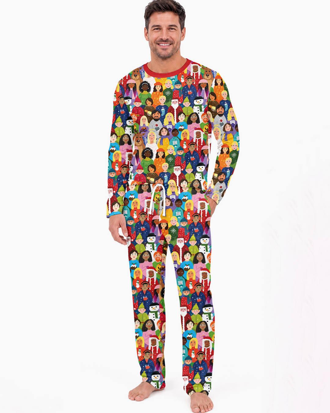 Together for Christmas Bamboo Men's Pajama Set