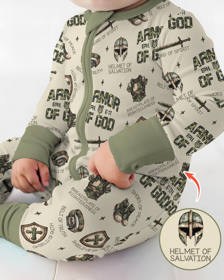 Camo Armor Of God Bamboo Convertible Zippy