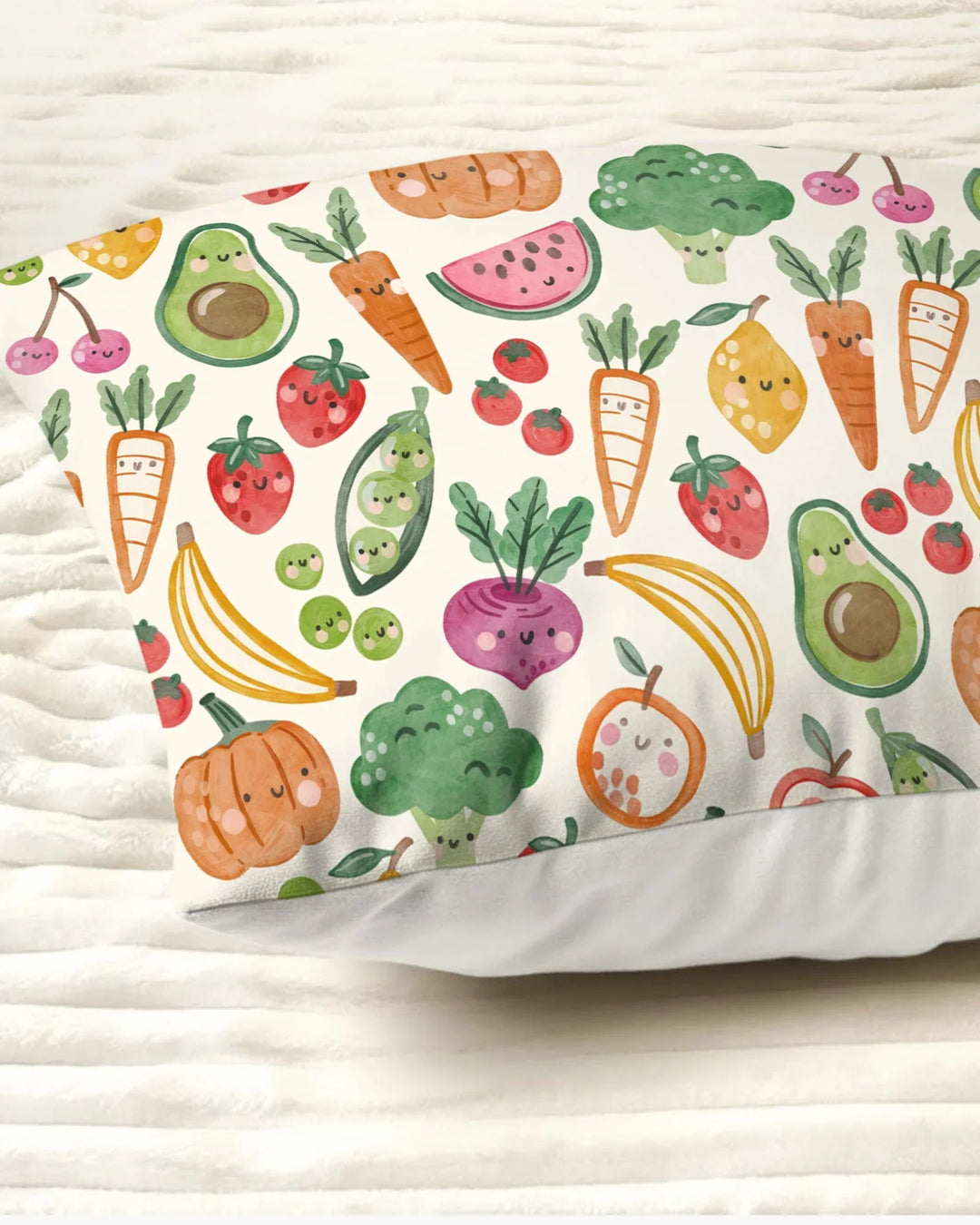 Veggie Friends Family Matching Bamboo Pillow Case